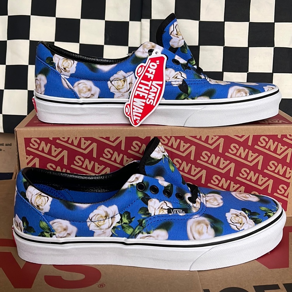 Vans Men’s Era Romantic Floral Lapis Blue sneakers
